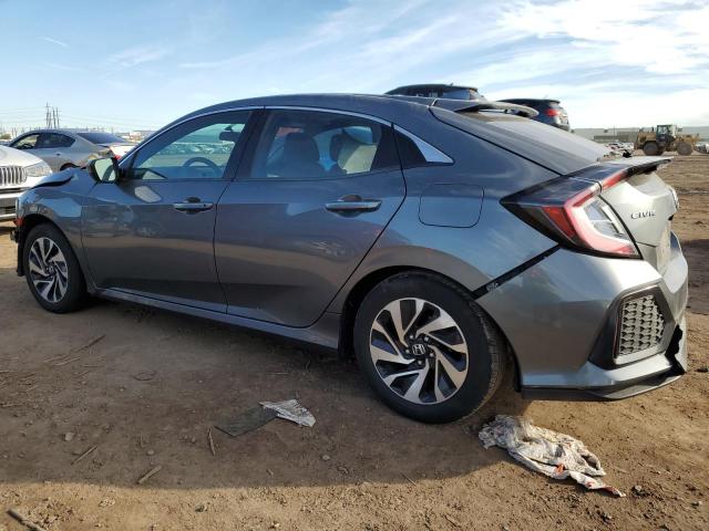 SHHFK7H22HU210923 - 2017 HONDA CIVIC LX GRAY photo 2