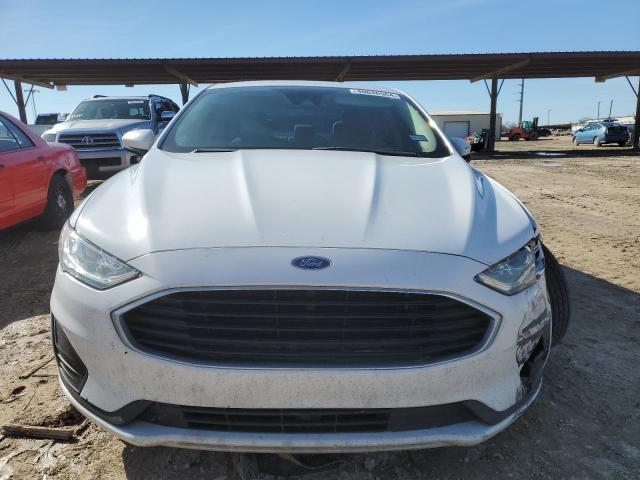 3FA6P0G79LR205948 - 2020 FORD FUSION S WHITE photo 5