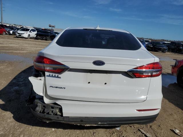 3FA6P0G79LR205948 - 2020 FORD FUSION S WHITE photo 6