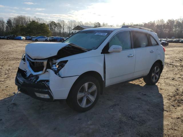 2HNYD2H35CH504281 - 2012 ACURA MDX TECHNOLOGY WHITE photo 1