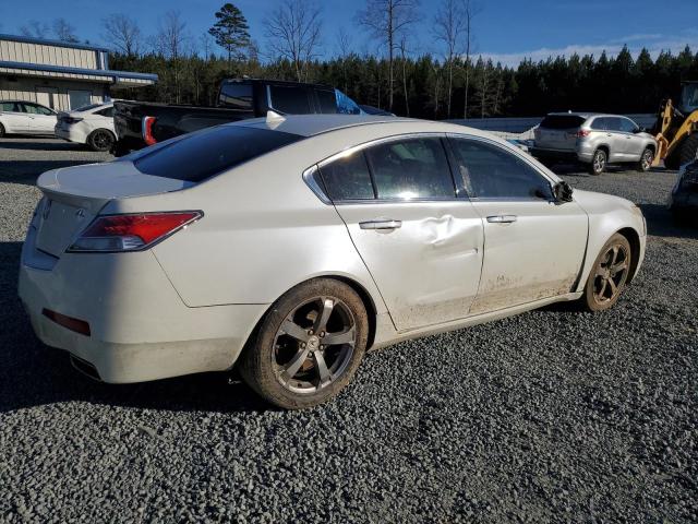 19UUA8F59AA015951 - 2010 ACURA TL WHITE photo 3