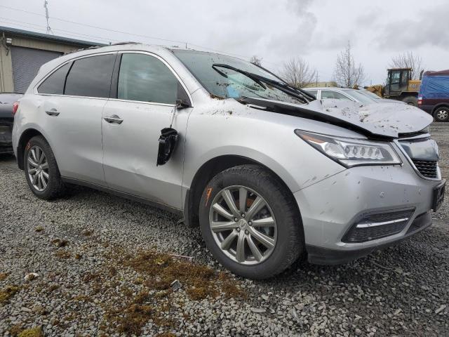 5FRYD4H86FB019086 - 2015 ACURA MDX ADVANCE SILVER photo 4