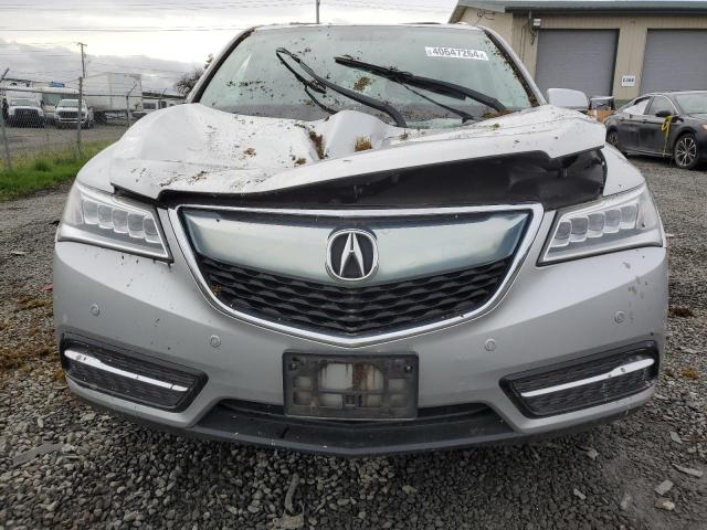 5FRYD4H86FB019086 - 2015 ACURA MDX ADVANCE SILVER photo 5