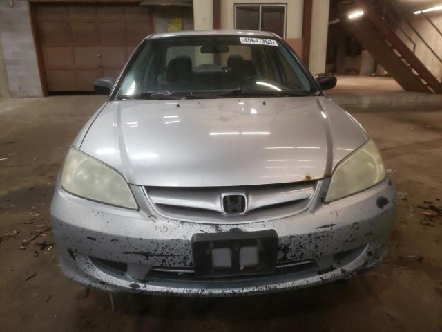 2HGES16344H920952 - 2004 HONDA CIVIC DX VP 银色 照片 5