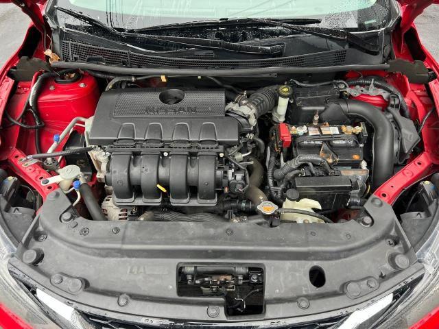 3N1AB7AP1HY310245 - 2017 NISSAN SENTRA S RED photo 7