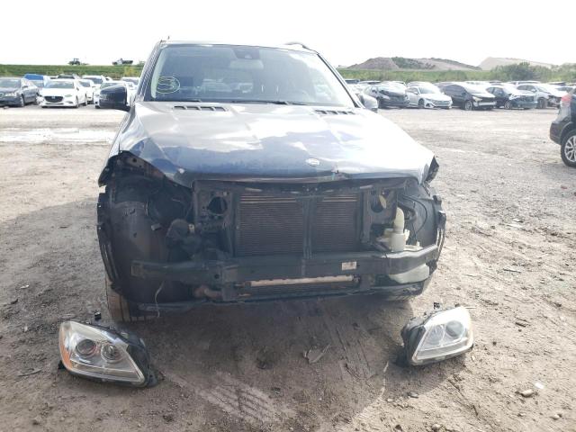 4JGDA5HBXCA056457 - 2012 MERCEDES-BENZ ML 350 4MATIC GRAY photo 5