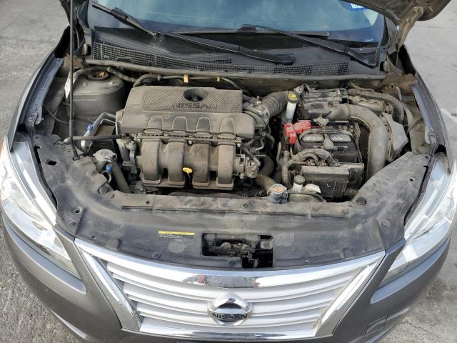 3N1AB7AP9FY361912 - 2015 NISSAN SENTRA S GRAY photo 11