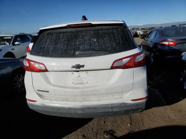 3GNAXHEV4JL362332 - 2018 CHEVROLET EQUINOX LS WHITE photo 6