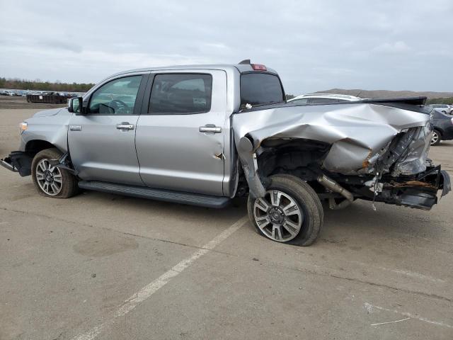 5TFAY5F14LX883476 - 2020 TOYOTA TUNDRA CREWMAX 1794 SILVER photo 2