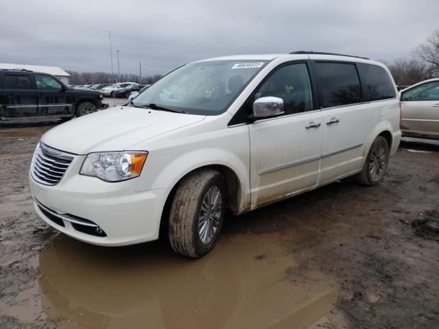 2C4RC1CG0DR785578 - 2013 CHRYSLER TOWN & COU TOURING L WHITE photo 1