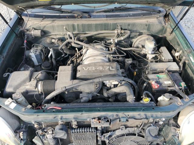 5TDZT38A82S058631 - 2002 TOYOTA SEQUOIA LIMITED GREEN photo 12