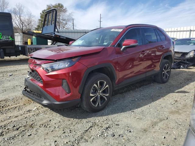 2T3K1RFV5MW131276 - 2021 TOYOTA RAV4 LE MAROON photo 1