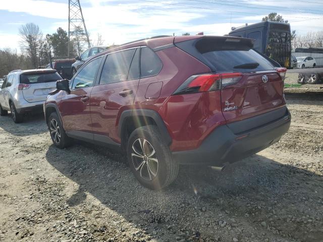 2T3K1RFV5MW131276 - 2021 TOYOTA RAV4 LE MAROON photo 2