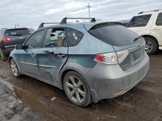 JF1GH63649H806647 - 2009 SUBARU IMPREZA OUTBACK SPORT BLUE photo 2