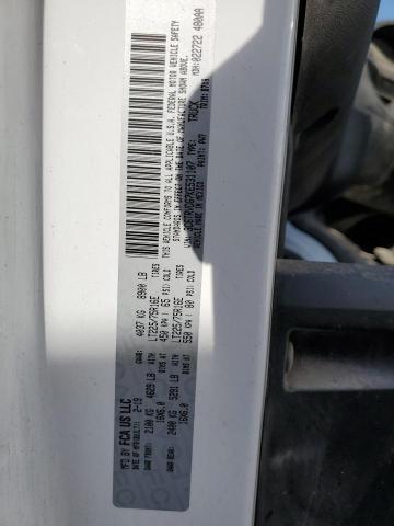 3C6TRVDG7KE531107 - 2019 RAM PROMASTER 2500 HIGH أبيض صورة 10