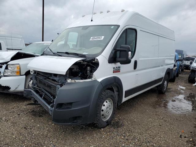 3C6TRVDG7KE531107 - 2019 RAM PROMASTER 2500 HIGH أبيض صورة 2