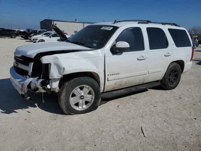 1GNEC23369R157837 - 2009 CHEVROLET TAHOE C1500 LT WHITE photo 1