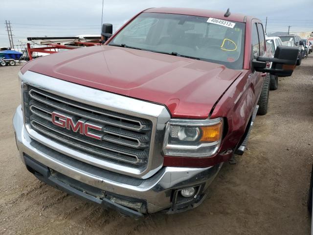 1GT12SEG3JF133348 - 2018 GMC SIERRA K2500 SLE MAROON photo 1