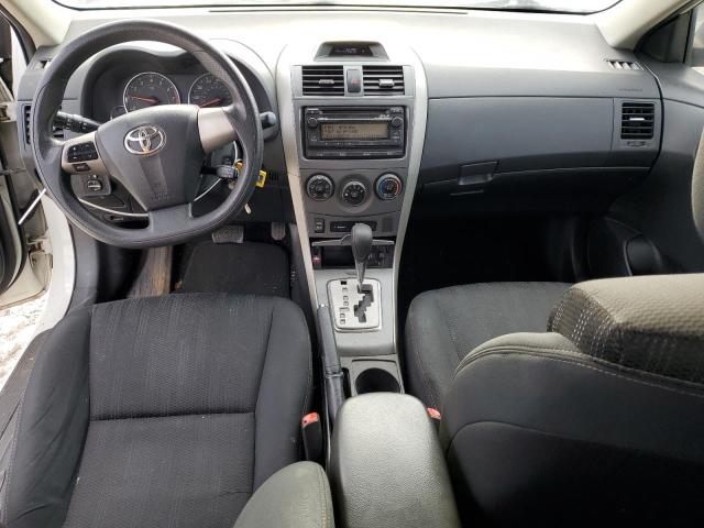 5YFBU4EE4DP076373 - 2013 TOYOTA COROLLA BASE WHITE photo 8