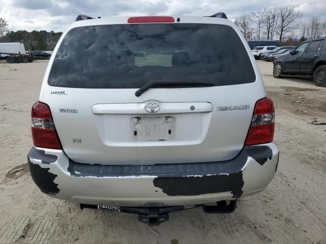 JTEDP21A550069690 - 2005 TOYOTA HIGHLANDER LIMITED SILVER photo 6