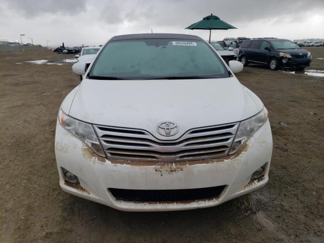 4T3BK3BB1BU060161 - 2011 TOYOTA VENZA WHITE photo 5