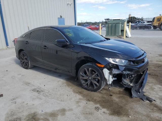 2HGFC2F8XLH583592 - 2020 HONDA CIVIC SPORT 黑色 照片 4