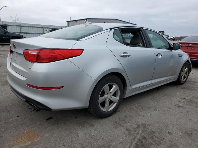 5XXGM4A71FG459809 - 2015 KIA OPTIMA LX SILVER photo 3