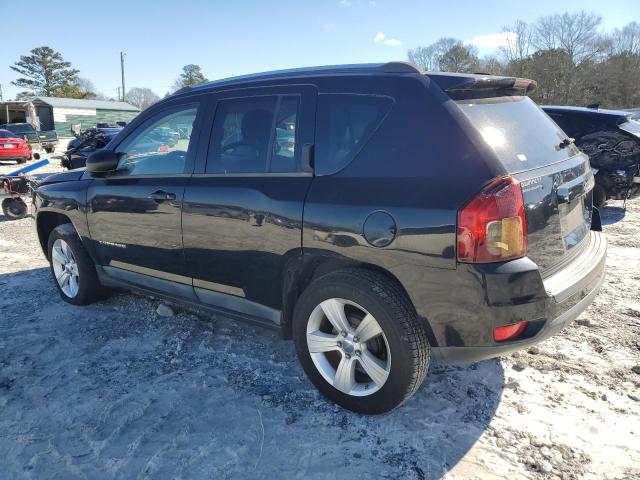 1C4NJCBA6CD502504 - 2012 JEEP COMPASS SPORT BLACK photo 2