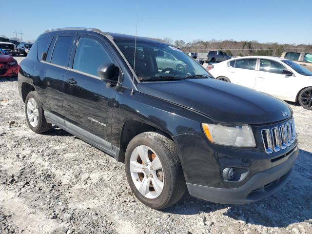 1C4NJCBA6CD502504 - 2012 JEEP COMPASS SPORT BLACK photo 4