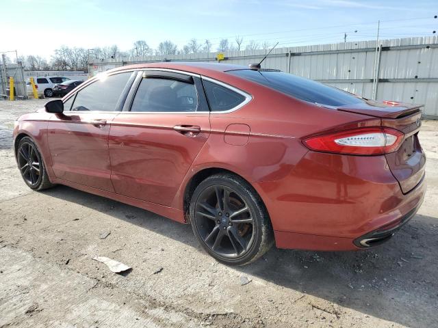 3FA6P0K93ER175714 - 2014 FORD FUSION TITANIUM BURGUNDY photo 2