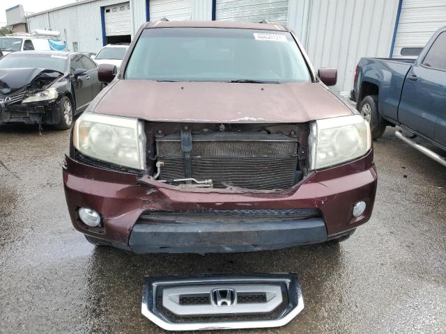 5FNYF38529B022941 - 2009 HONDA PILOT EXL BURGUNDY photo 5