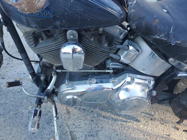 1HD1JL5129Y045877 - 2009 HARLEY-DAVIDSON FXSTC BLUE photo 7