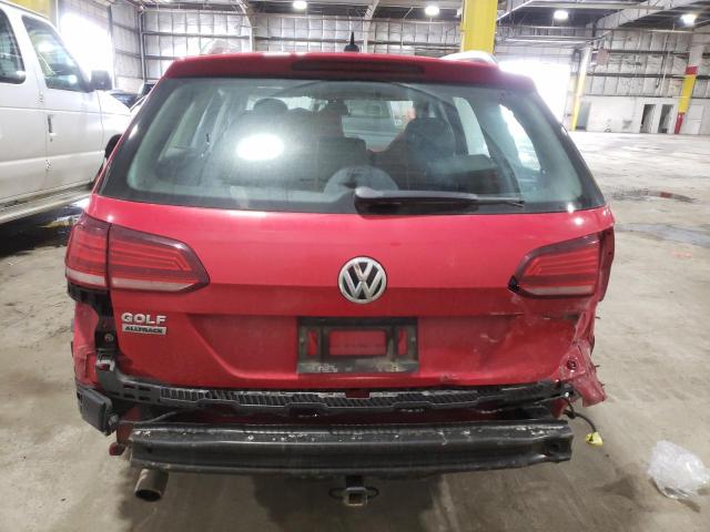 3VWH17AU6KM519271 - 2019 VOLKSWAGEN GOLF ALLTR S RED photo 6