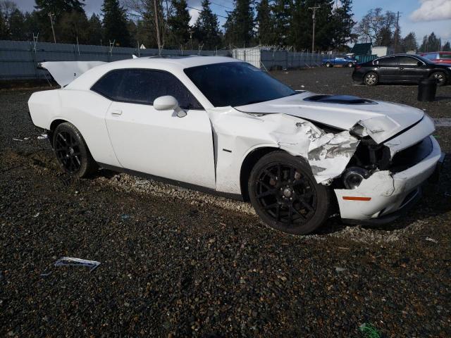 2C3CDZAT0FH911985 - 2015 DODGE CHALLENGER SXT WHITE photo 4