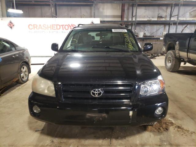 JTEGP21A570132240 - 2007 TOYOTA HIGHLANDER SPORT BLACK photo 5