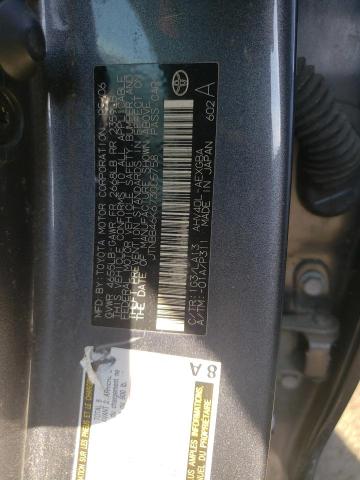 JTNBB46K673005758 - 2007 TOYOTA CAMRY HYBRID GRAY photo 12