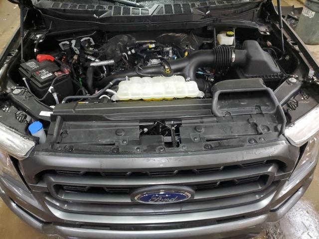1FTEW1EP2PKE54264 - 2023 FORD F150 SUPERCREW GRAY photo 11