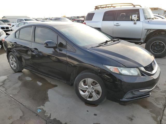 2HGFB2F58DH596447 - 2013 HONDA CIVIC LX BLACK photo 4