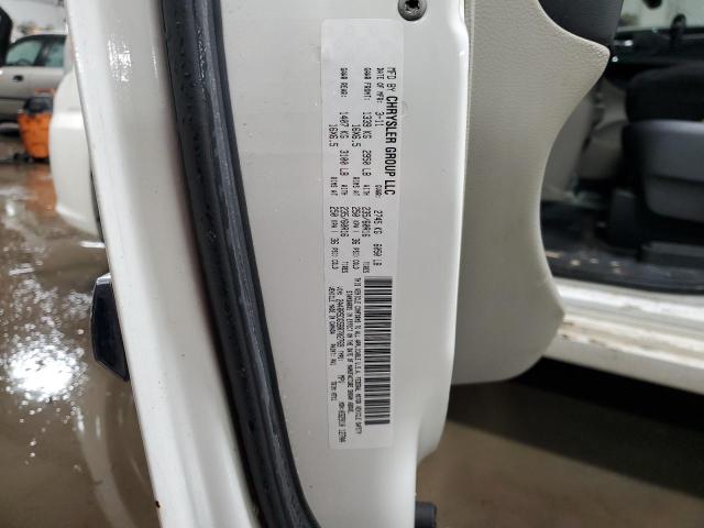 2A4RR5DG5BR702769 - 2011 CHRYSLER TOWN & COU TOURING თეთრი ფოტო 13