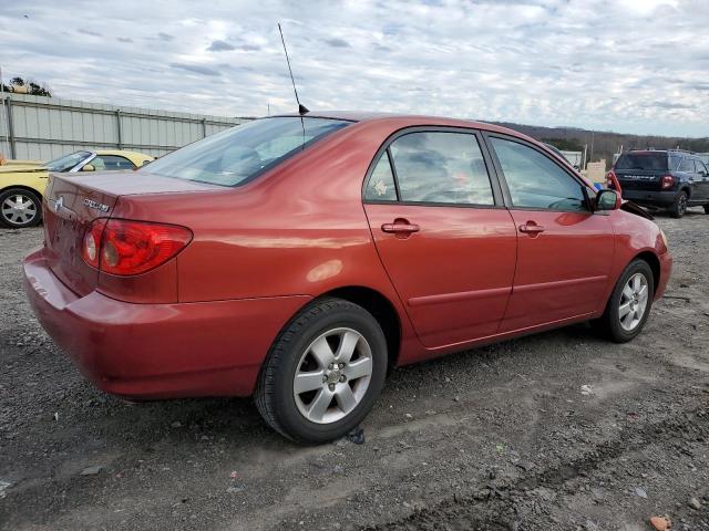 1NXBR32E88Z006234 - 2008 TOYOTA COROLLA CE BURGUNDY photo 3