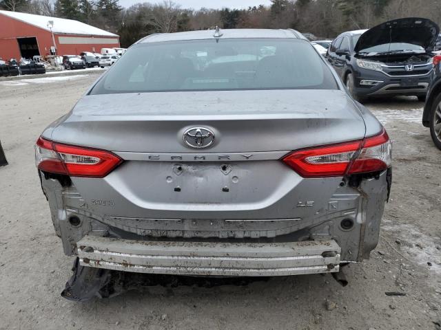 4T1B11HK6KU780787 - 2019 TOYOTA CAMRY L SILVER photo 6