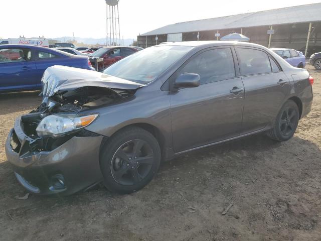 5YFBU4EE1CP006215 - 2012 TOYOTA COROLLA BASE GRAY photo 1