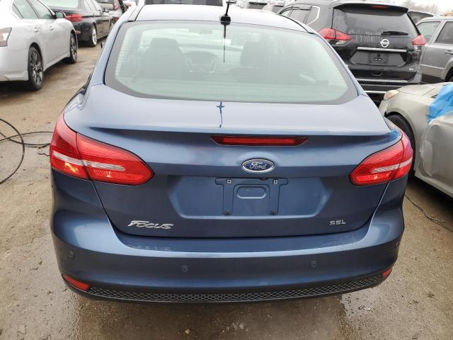 1FADP3H2XJL211040 - 2018 FORD FOCUS SEL BLUE photo 6