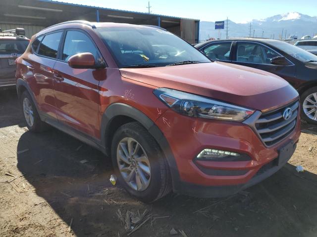 KM8J3CA45GU227228 - 2016 HYUNDAI TUCSON LIMITED ORANGE photo 4