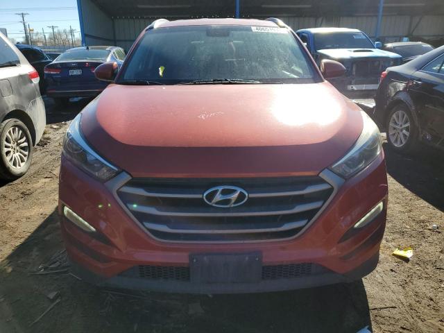 KM8J3CA45GU227228 - 2016 HYUNDAI TUCSON LIMITED ORANGE photo 5