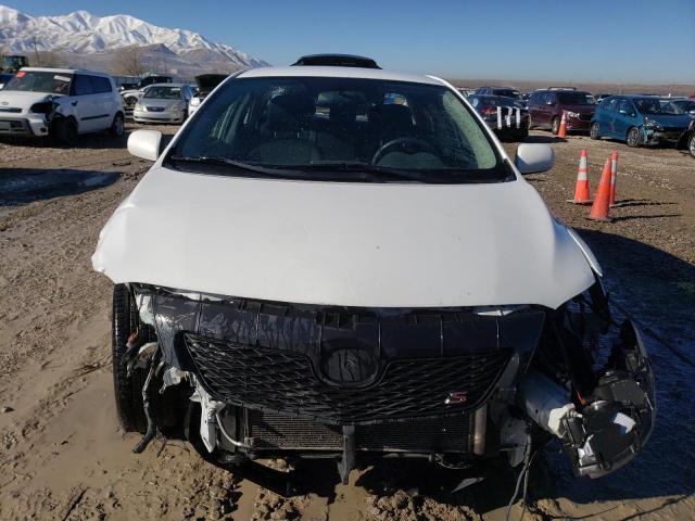 1NXBU40E49Z105786 - 2009 TOYOTA COROLLA BASE WHITE photo 5