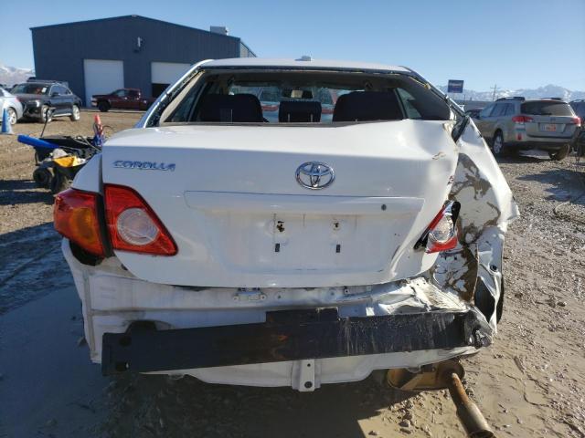 1NXBU40E49Z105786 - 2009 TOYOTA COROLLA BASE WHITE photo 6