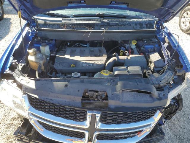 3C4PDCABXFT712662 - 2015 DODGE JOURNEY SE BLUE photo 12