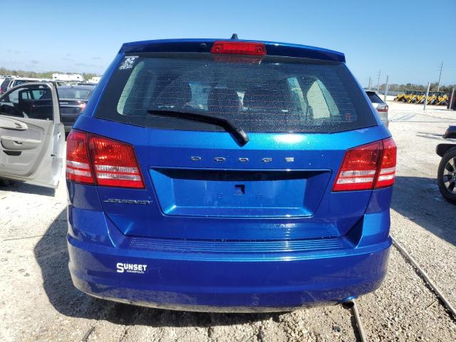 3C4PDCABXFT712662 - 2015 DODGE JOURNEY SE BLUE photo 6