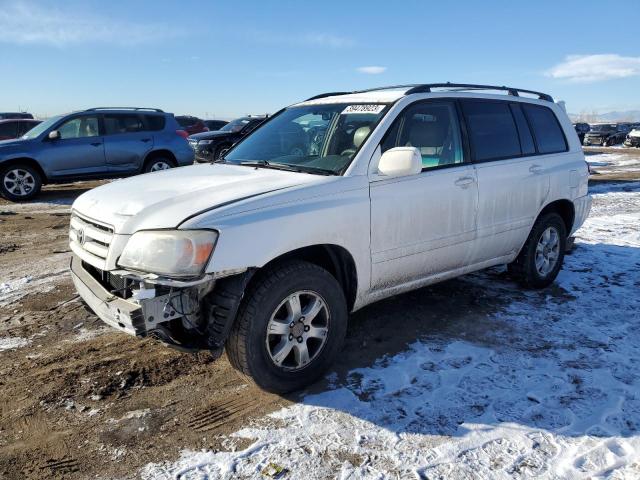 JTEEP21A670213447 - 2007 TOYOTA HIGHLANDER SPORT WHITE photo 1